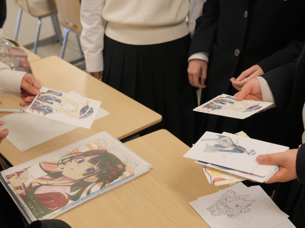 アニメーション部の部活の様子